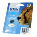 Original Epson Cyan Ink Cartridge 5.5ml T0712 - Free UK Delivery